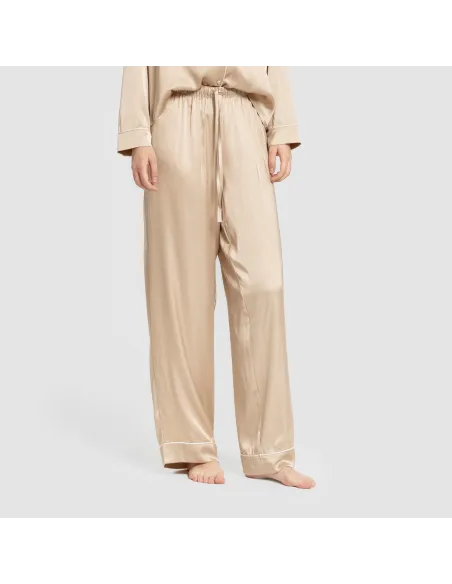 Pijama comprido mulher Saten Friday liso