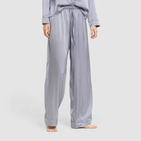 Pijama comprido mulher Saten Friday liso