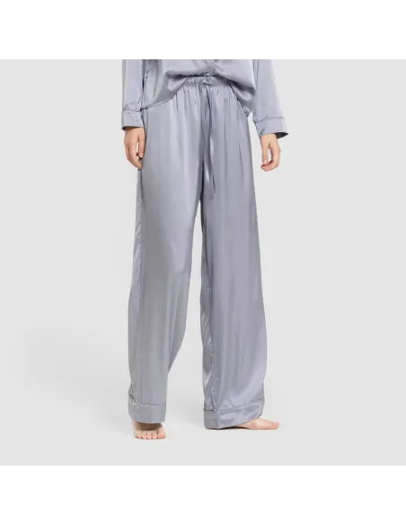 Pijama comprido mulher Saten Friday liso