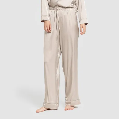 Pijama comprido mulher Saten Friday liso