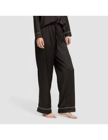 Pijama comprido mulher Saten Friday liso