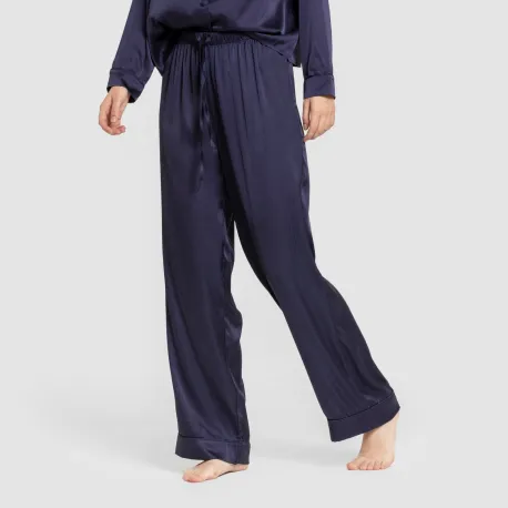 Pijama comprido mulher Saten Friday liso