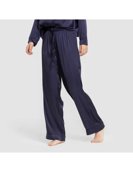 Pijama comprido mulher Saten Friday liso