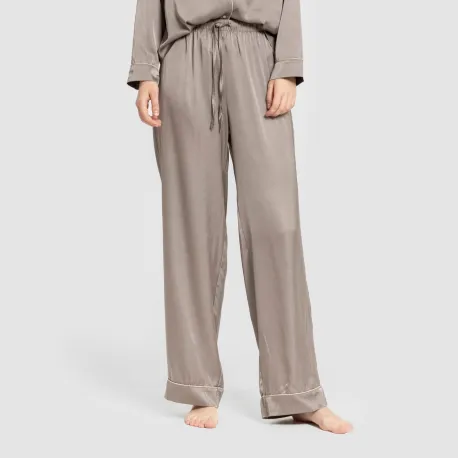 Pijama comprido mulher Saten Friday liso