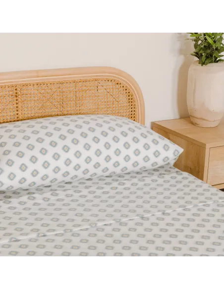 Jogo de lençóis térmicos Joy água marinha Jogo de lençóis térmicos Joy água marinha