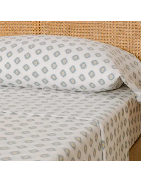 Jogo de lençóis térmicos Joy água marinha Jogo de lençóis térmicos Joy água marinha