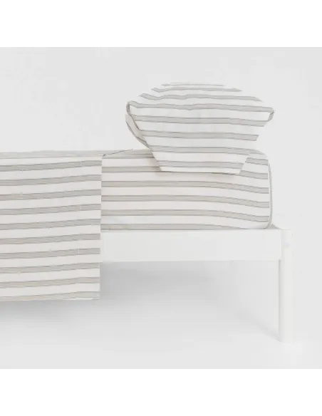 Jogo de lençóis algodão Raya Sitges verde seco Jogo de lençóis algodão Raya Sitges verde seco