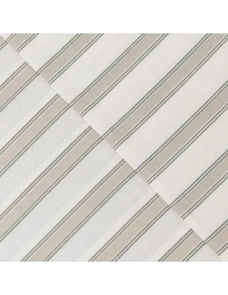 Jogo de lençóis algodão Raya Sitges verde seco Jogo de lençóis algodão Raya Sitges verde seco