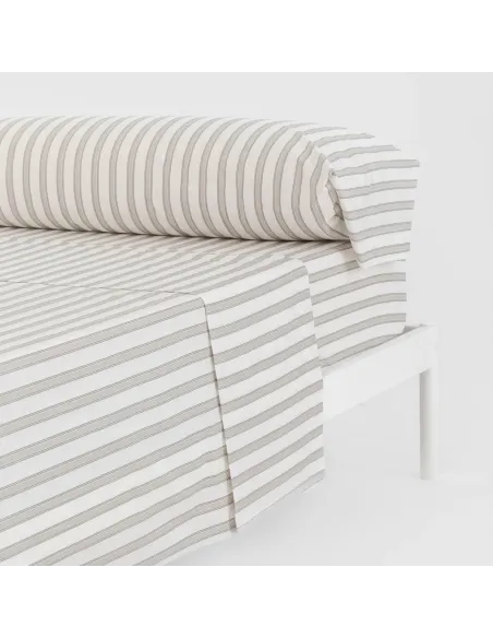 Jogo de lençóis algodão Raya Sitges verde seco Jogo de lençóis algodão Raya Sitges verde seco