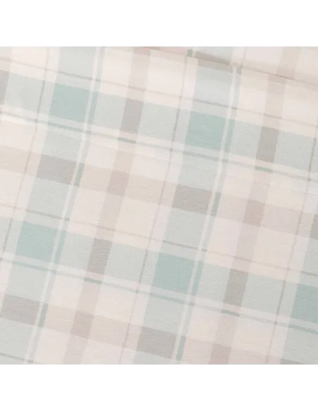 Jogo de lençóis de flanela Cuadro Noric verde Jogo de lençóis de flanela Cuadro Noric verde