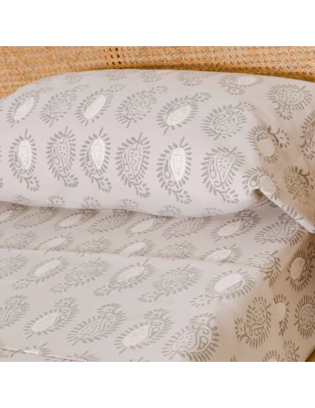 Jogo de lençóis de flanela Indonesia verde