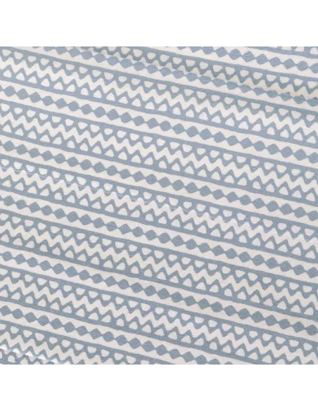 Jogo de lençóis de flanela Etnico indigo