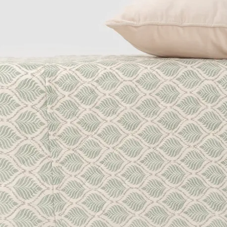 Colcha bouti Charleston verde