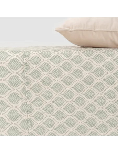 Colcha bouti Charleston verde