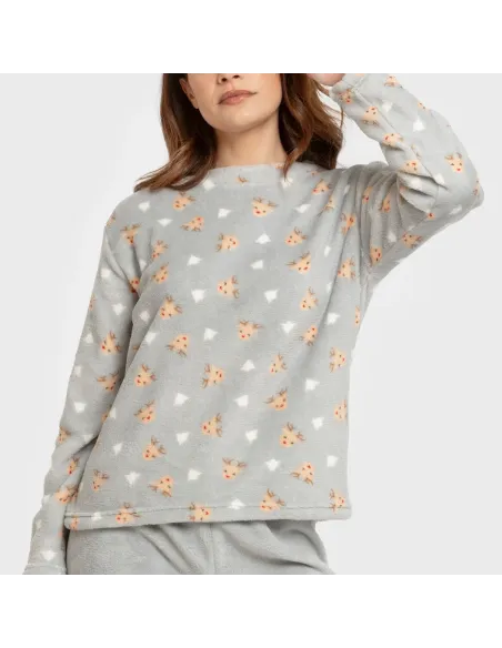 Pijama coral Tatini indigo Pijama coral Tatini indigo
