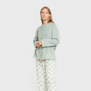 Pijama coral Etea verde tiffany 2