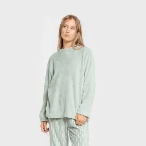 Pijama coral Espiga verde tiffany