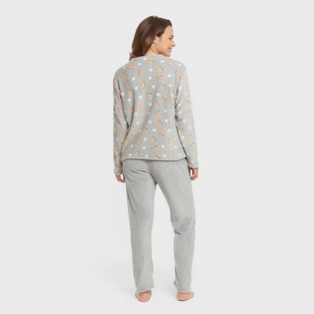 Pijama coral Tatini indigo