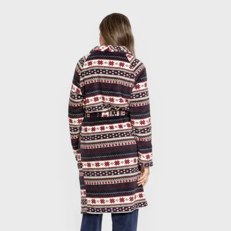 Roupão coral Gaspar azul marinho