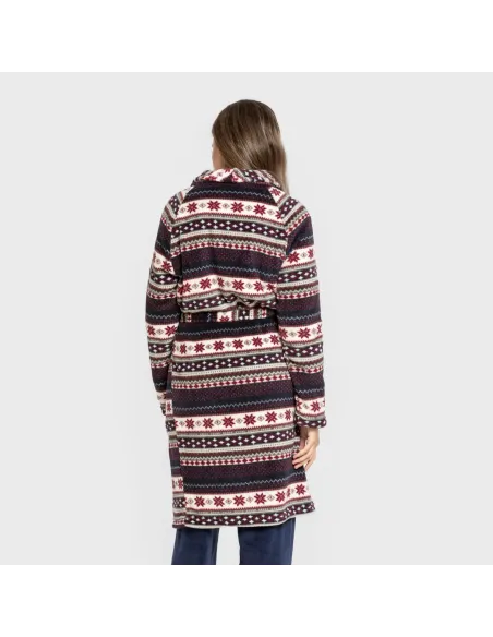 Roupão coral Gaspar azul marinho