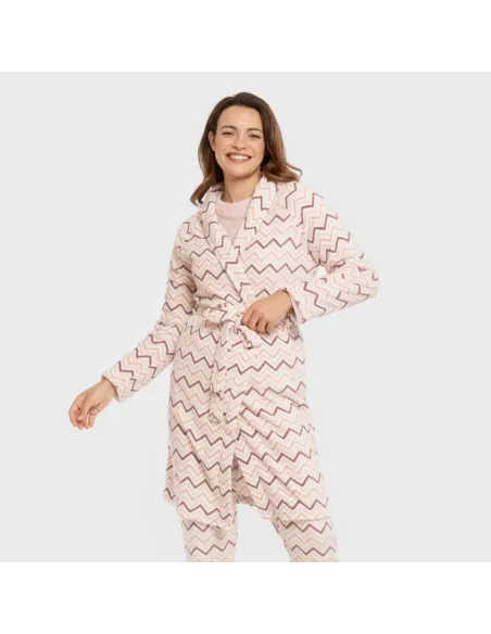 Roupão coral Kit rosa bebe