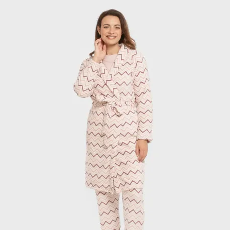 Roupão coral Kit rosa bebe