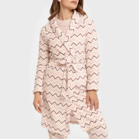 Roupão coral Kit rosa bebe