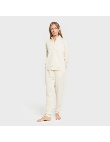 Calças jogger fluidas mulher