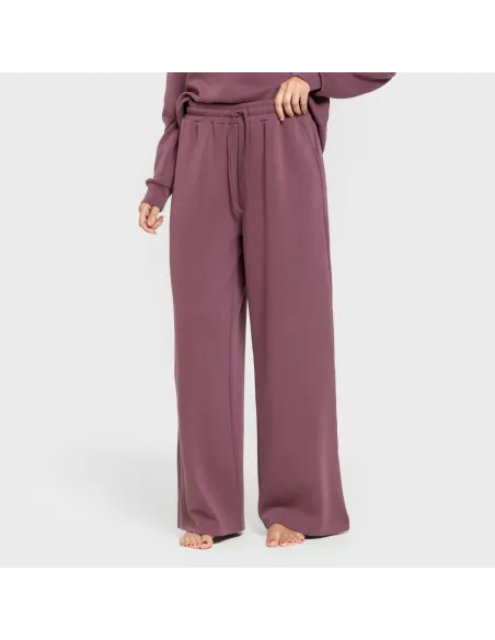 Calça comprida fluida mulher