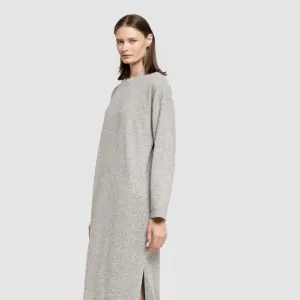 Vestido midi de manga comprida New malha extra suave 2