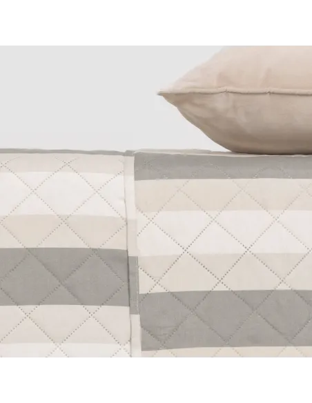 Colcha bouti Raya Calcuta verde seco Colcha bouti Raya Calcuta verde seco