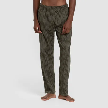 Pijama algodão homem Miquelle verde caça