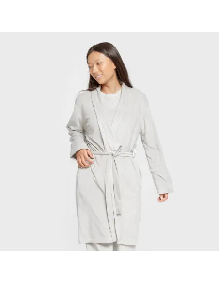 Roupão veludo super soft liso