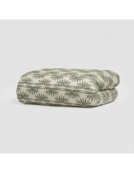 Edredão estampado Chicago verde Edredão estampado Chicago verde