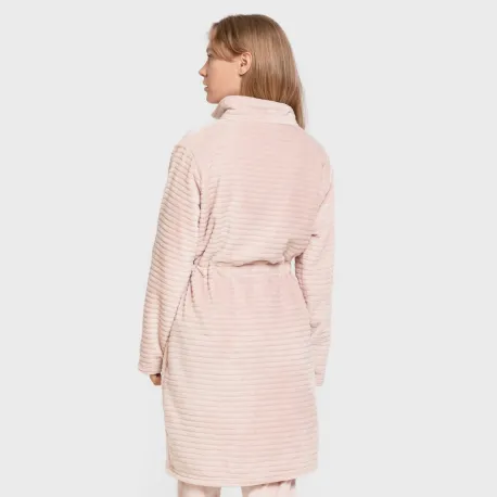 Roupão veludo Raya fecho éclair