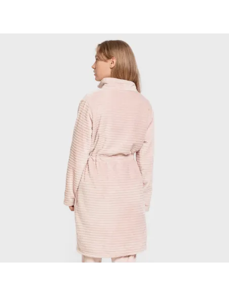 Roupão veludo Raya fecho éclair