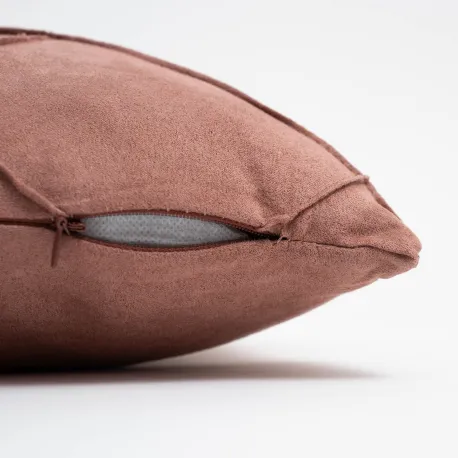 Almofada retangula 30x50 New Rombo camurça Ante lisa