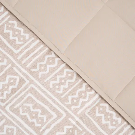 Colcha jacquard chenilla Vinuesa topo - 120gr