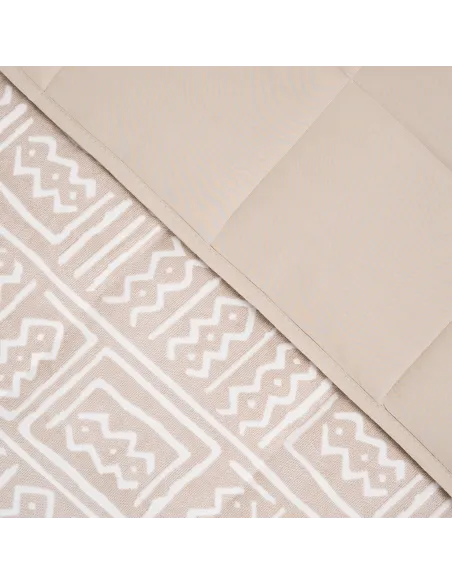 Colcha jacquard chenilla Vinuesa topo - 120gr