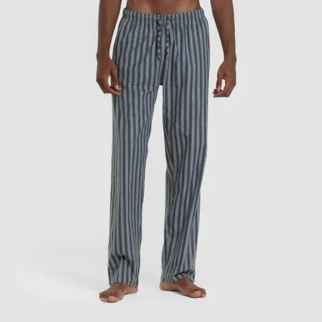 Pijama homem franela Raya Vinicius verde azulado