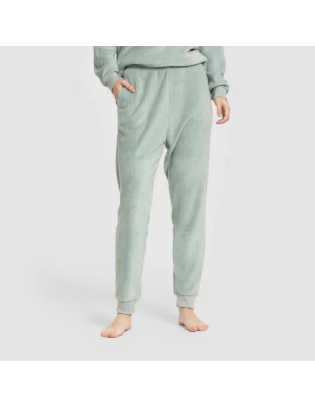 Pijama coral punho mulher Hello Thursday verde tiffany Pijama coral punho mulher Hello Thursday verde tiffany
