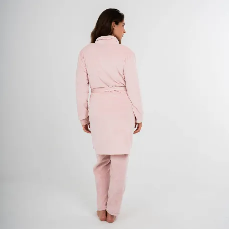 Roupão veludo super soft liso