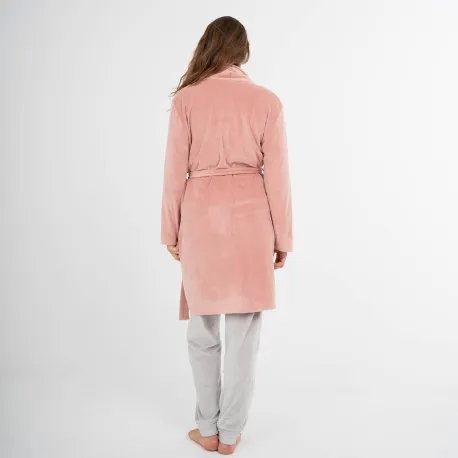 Roupão veludo super soft liso