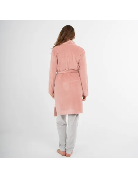 Roupão veludo super soft liso