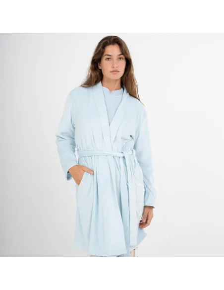 Roupão veludo super soft liso