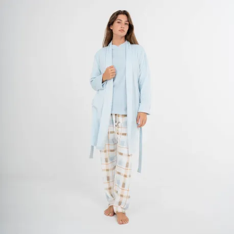 Roupão veludo super soft liso