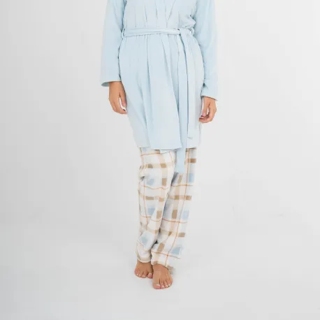 Roupão veludo super soft liso