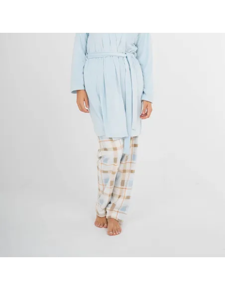 Roupão veludo super soft liso