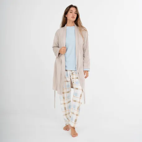 Roupão veludo super soft liso