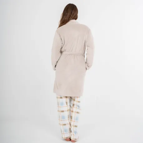 Roupão veludo super soft liso